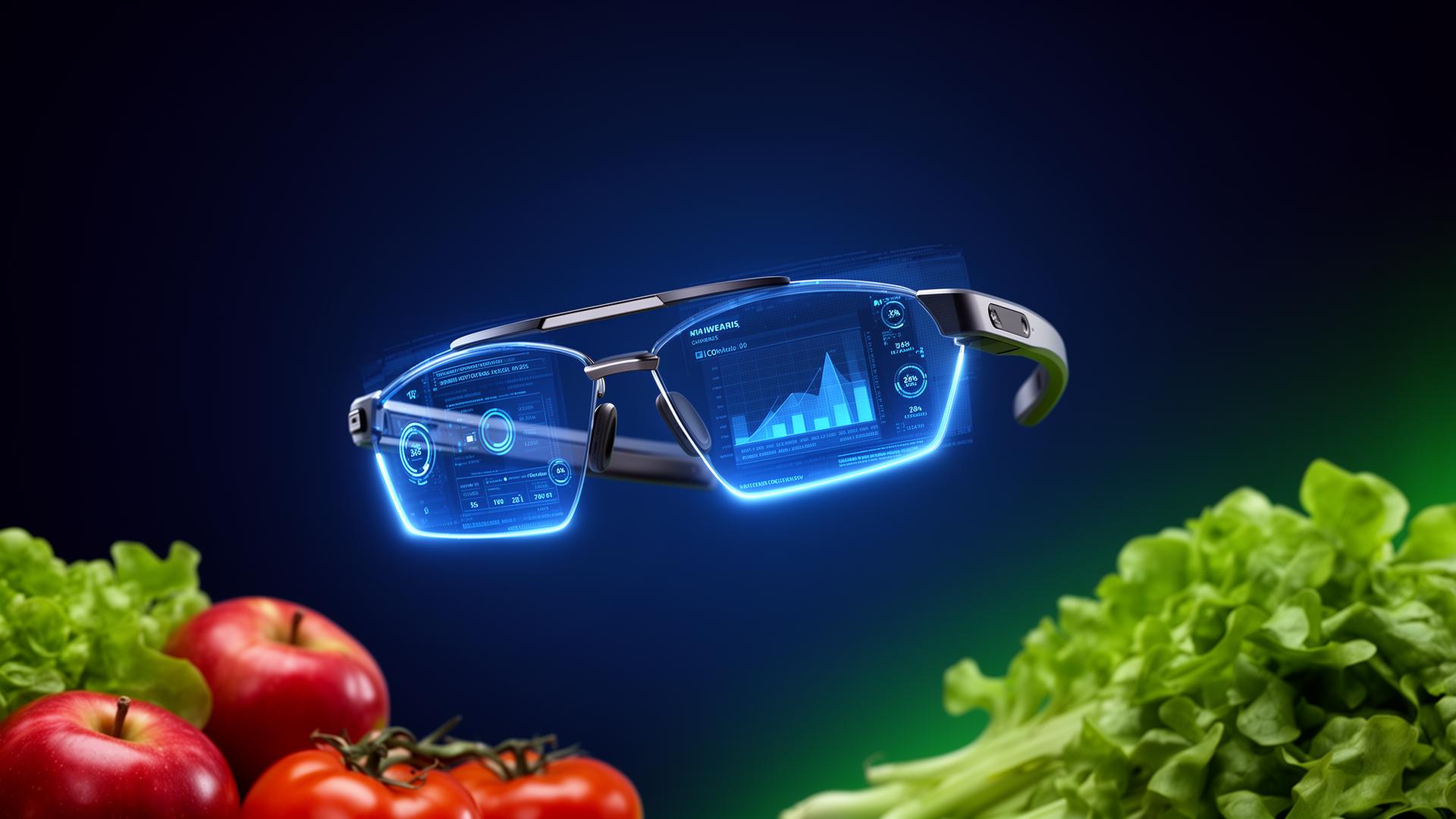 AgriVision smart wearable scanning fresh produce